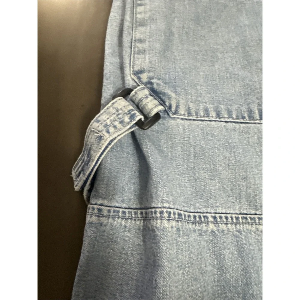 Vintage Men's Levi's L2 Wide Leg Carpenter Baggy Jeans 90s 37x31  Skater Grunge - Picture 6 of 16